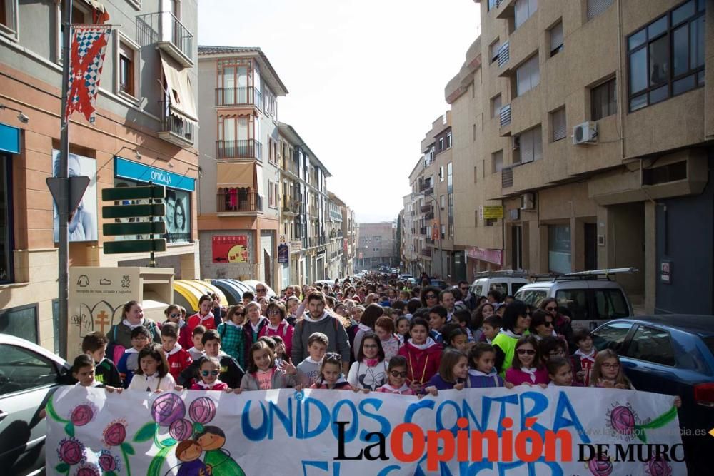 Marcha en el Día del Cáncer Infantil en Caravaca