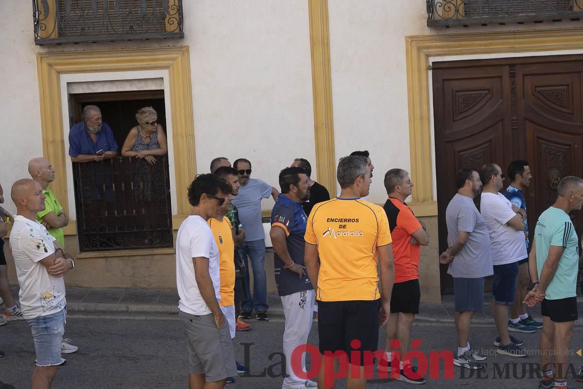 Cuarto encierro en las Fiestas de Moratalla