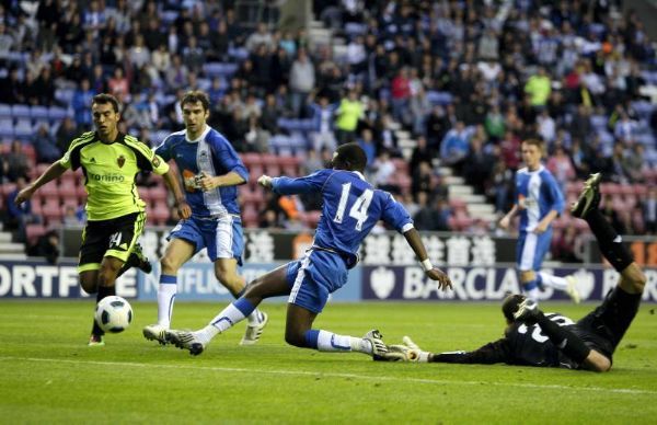 Wigan Athletic 1 - Real Zaragoza 3