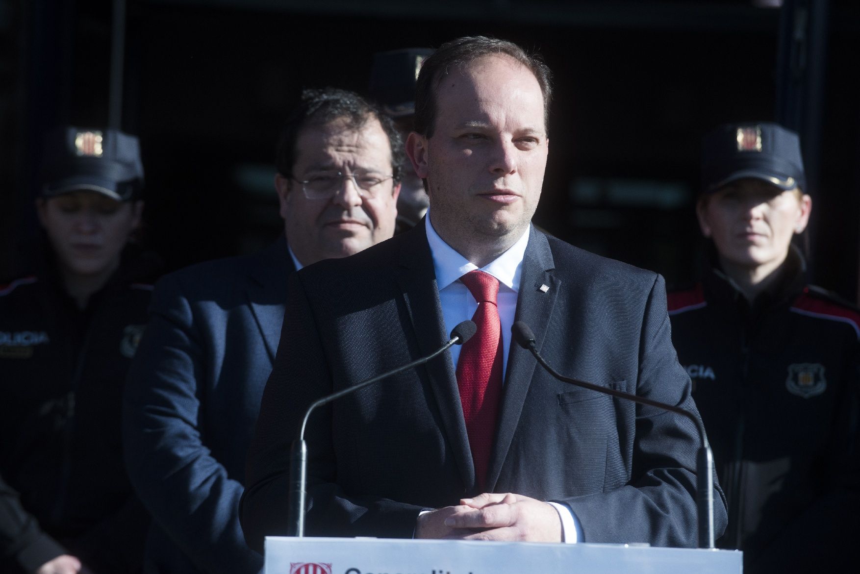 Les imatges de la presentació del nou uniforme de Mossos a Manresa