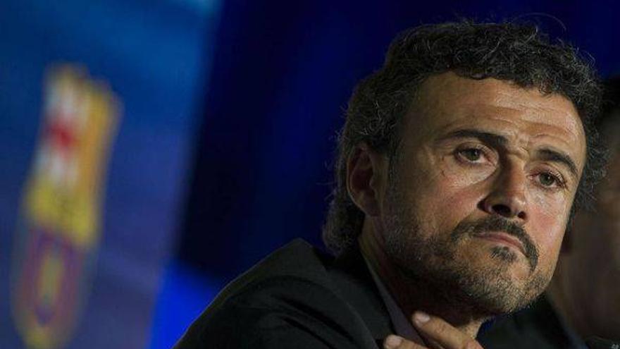 Luis Enrique será operado hoy de apendicitis