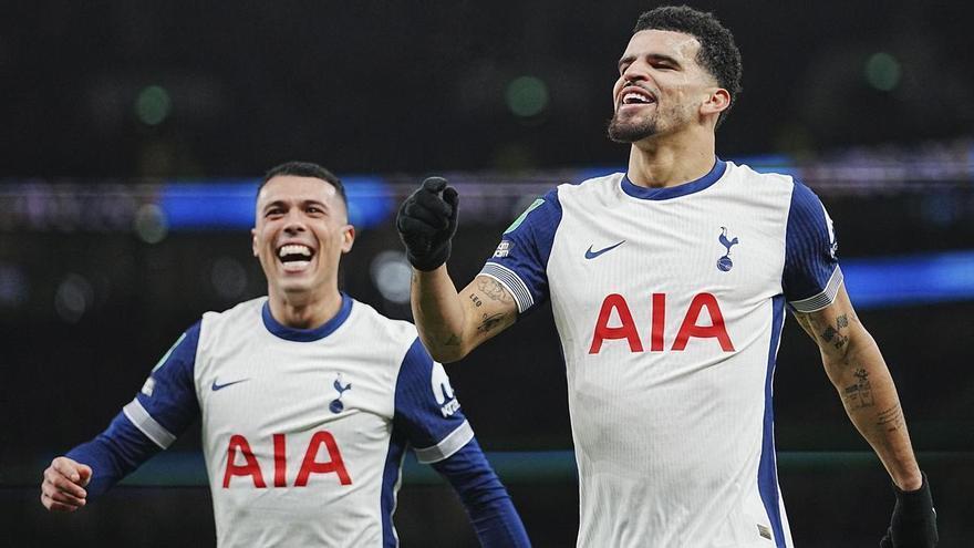 Tottenham - Borussia Dormund: El gol de Dominic Solanke