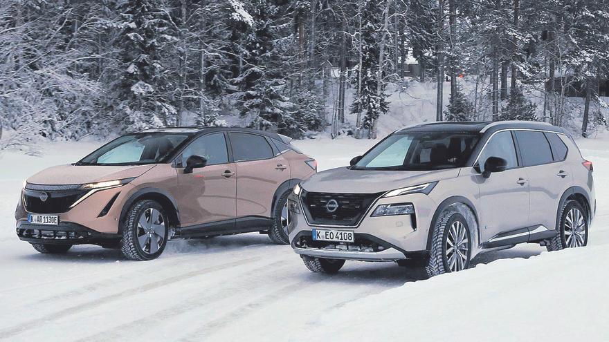 Nissan e-4orce: tracción y seguridad sobre nieve