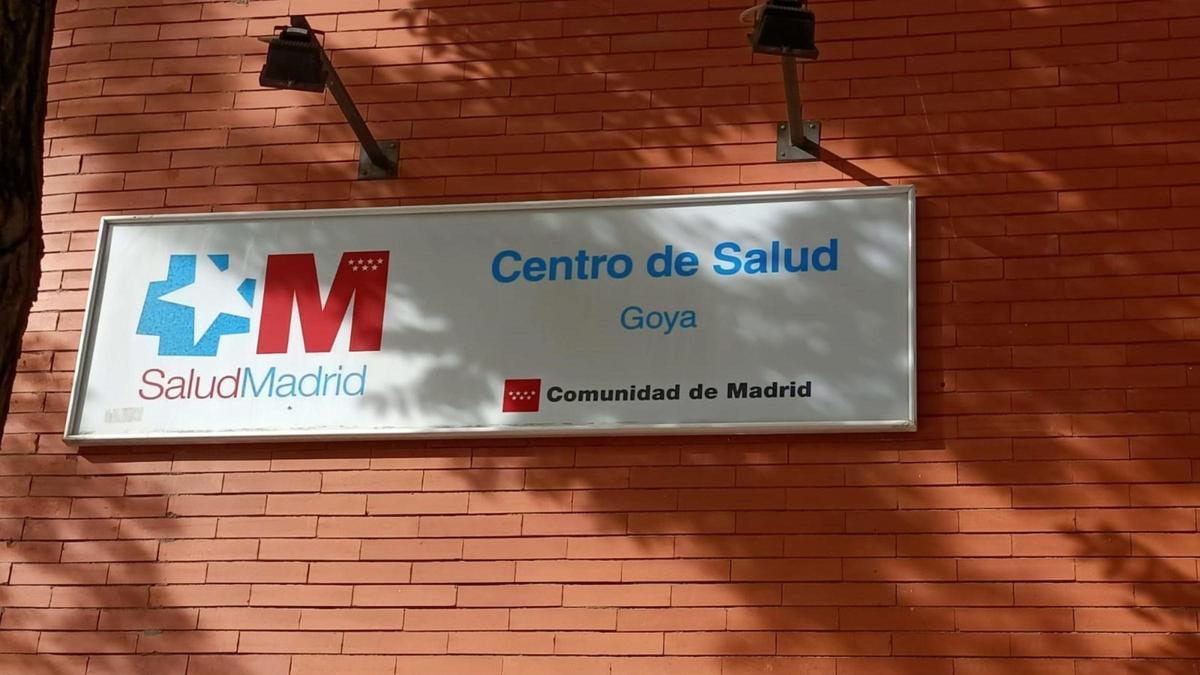 Centro de salud de Goya de Salud Madrid.