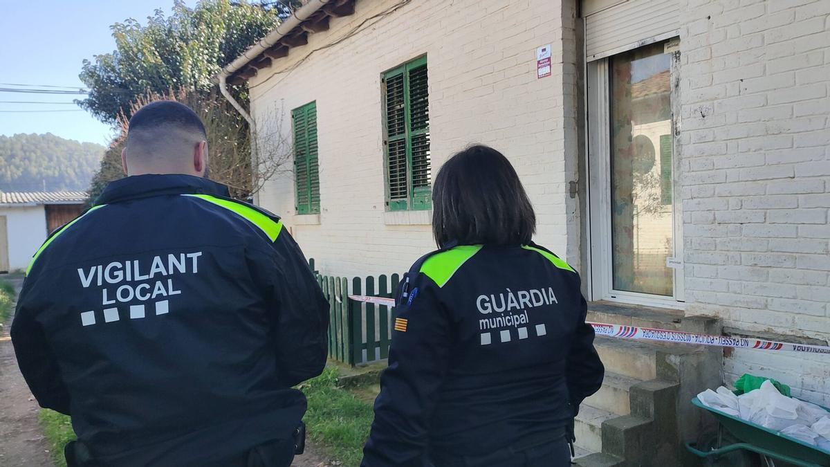 Casa de la víctima de l'homicidi de Vilafruns, a Balsareny