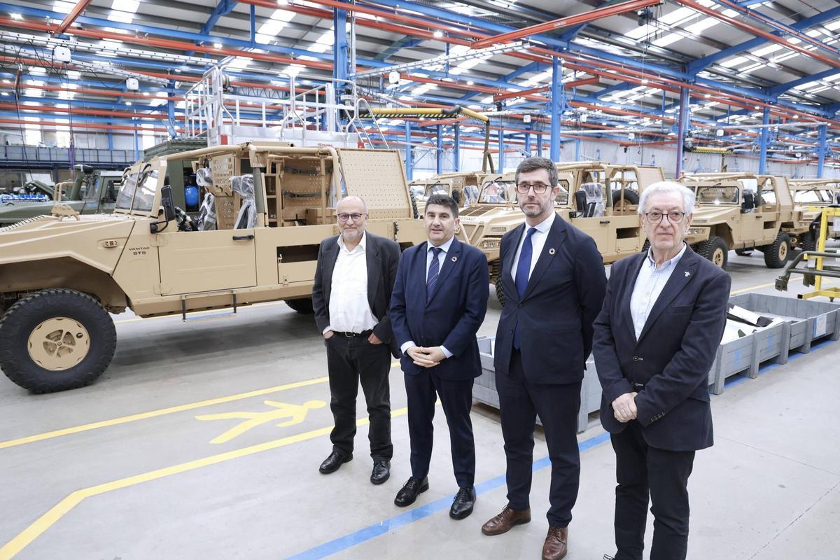 Urovesa se prepara para un auge del 50% en la demanda de sus vehículos tácticos ante el aumento del gasto en Defensa