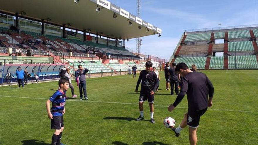 Adri Montesinos, listo para jugar con el Mérida