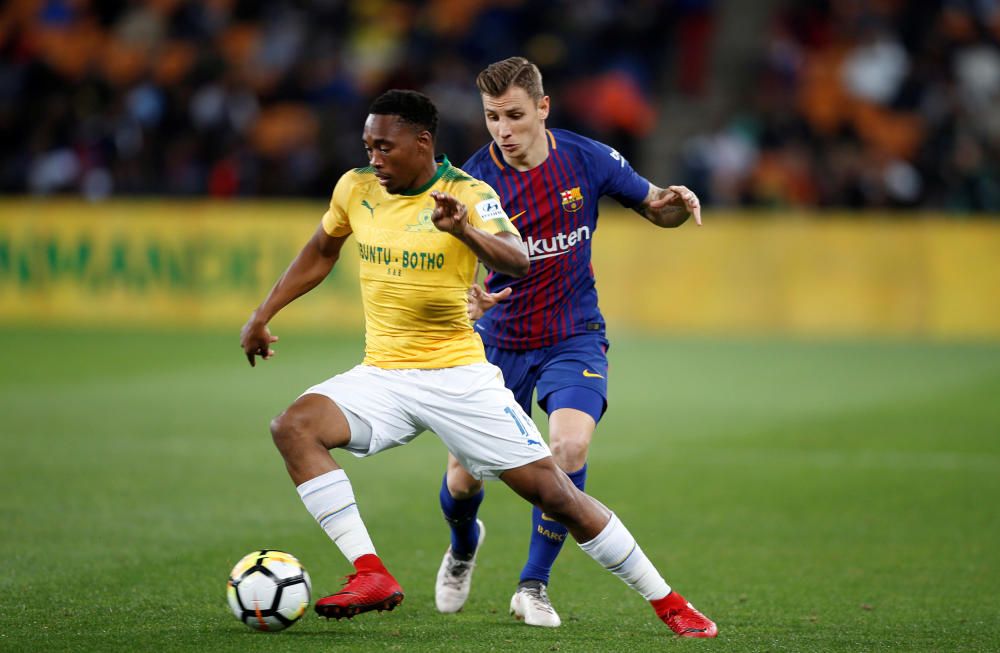 El Barça-Mamelodi Sundowns, en imatges