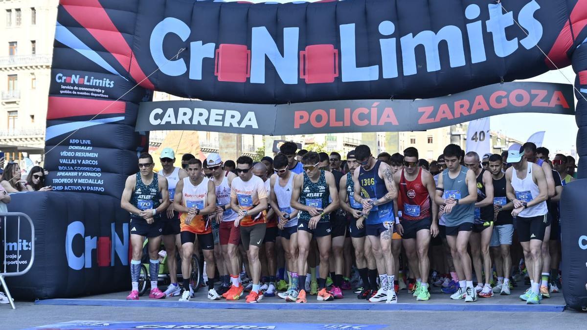 En imágenes | Carrera de la Policía Local en Zaragoza