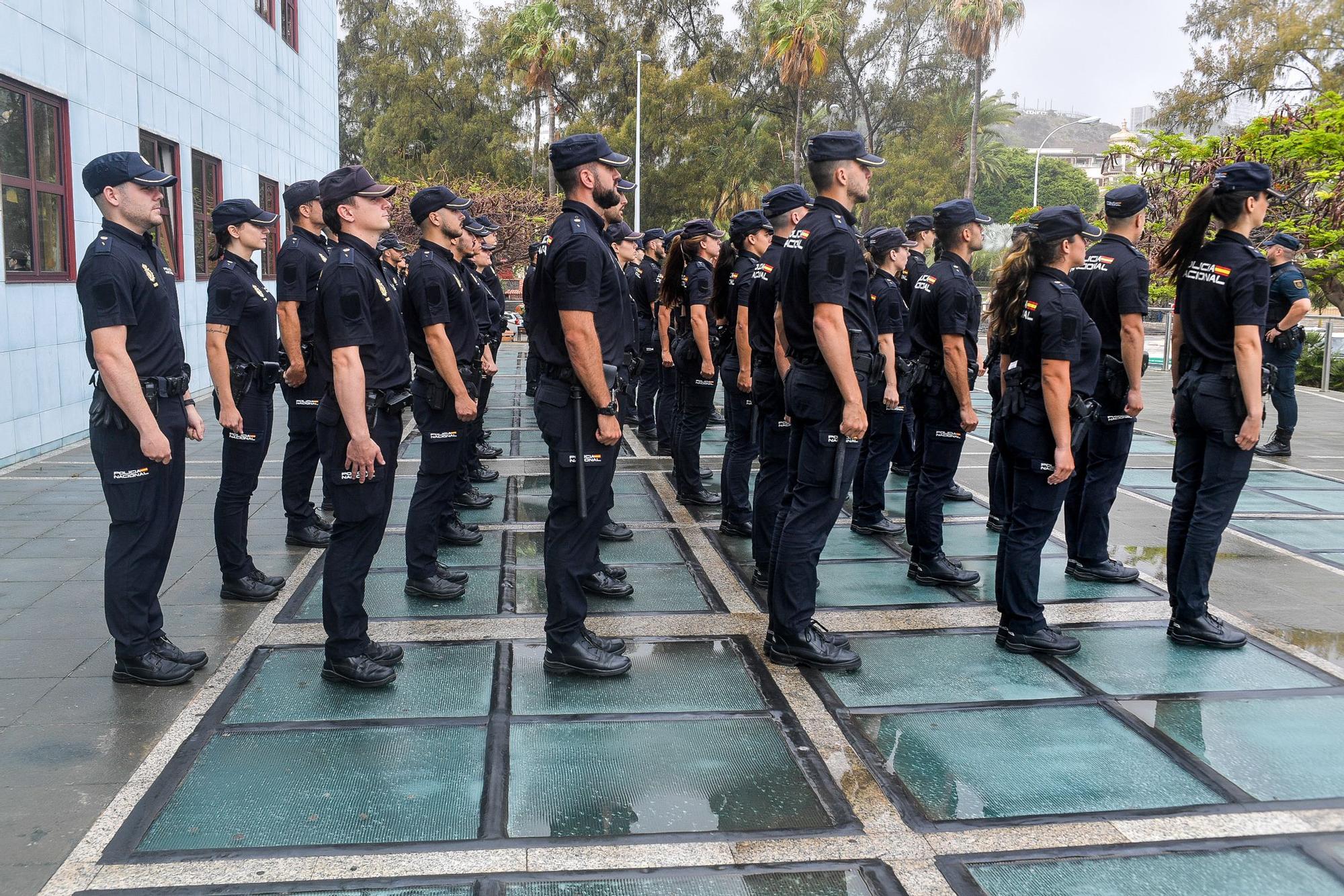 Presentación de 184 nuevos policías nacionales para Canarias