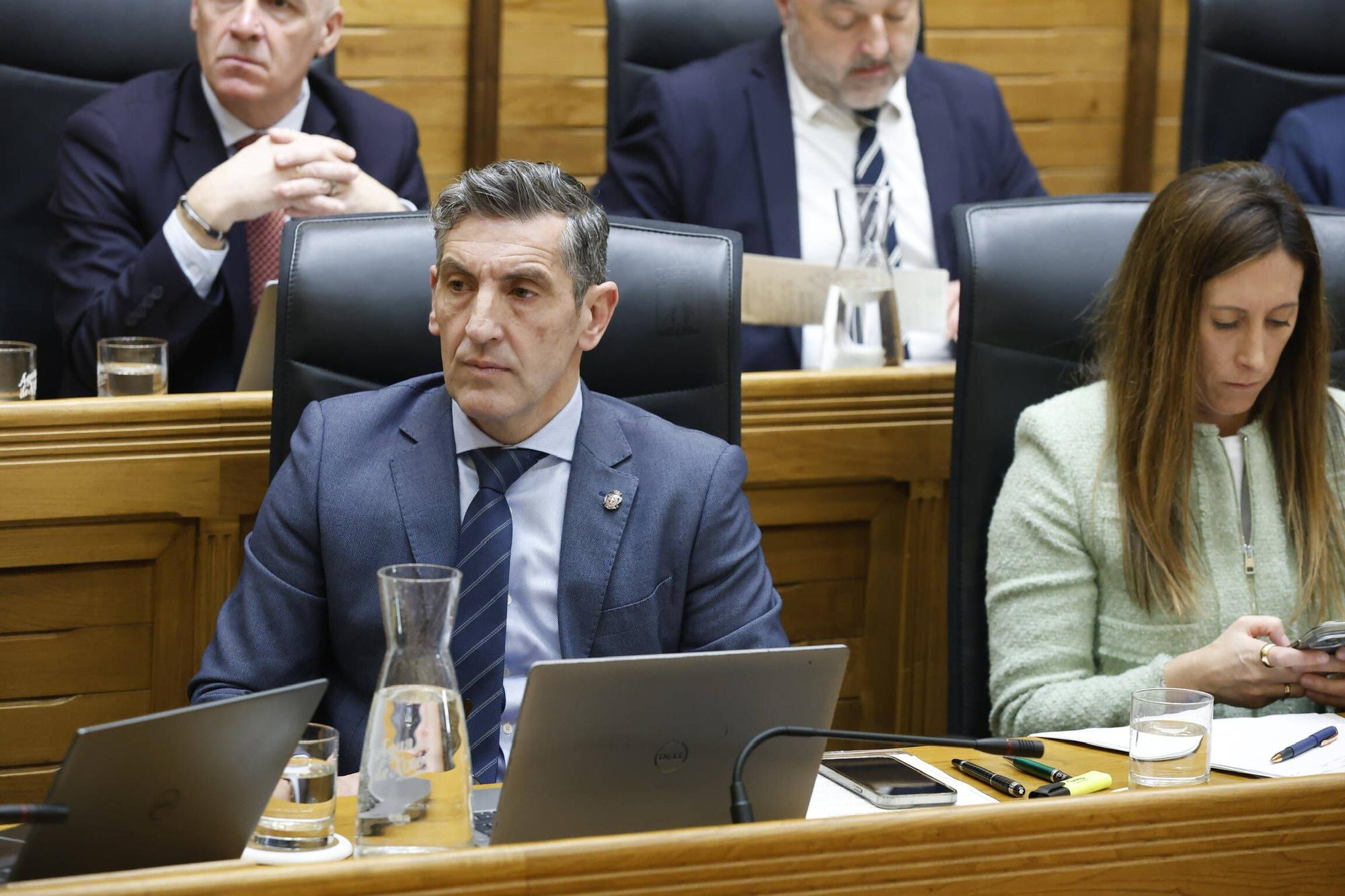 El pleno municipal en Gijón del mes de febrero, en imágenes