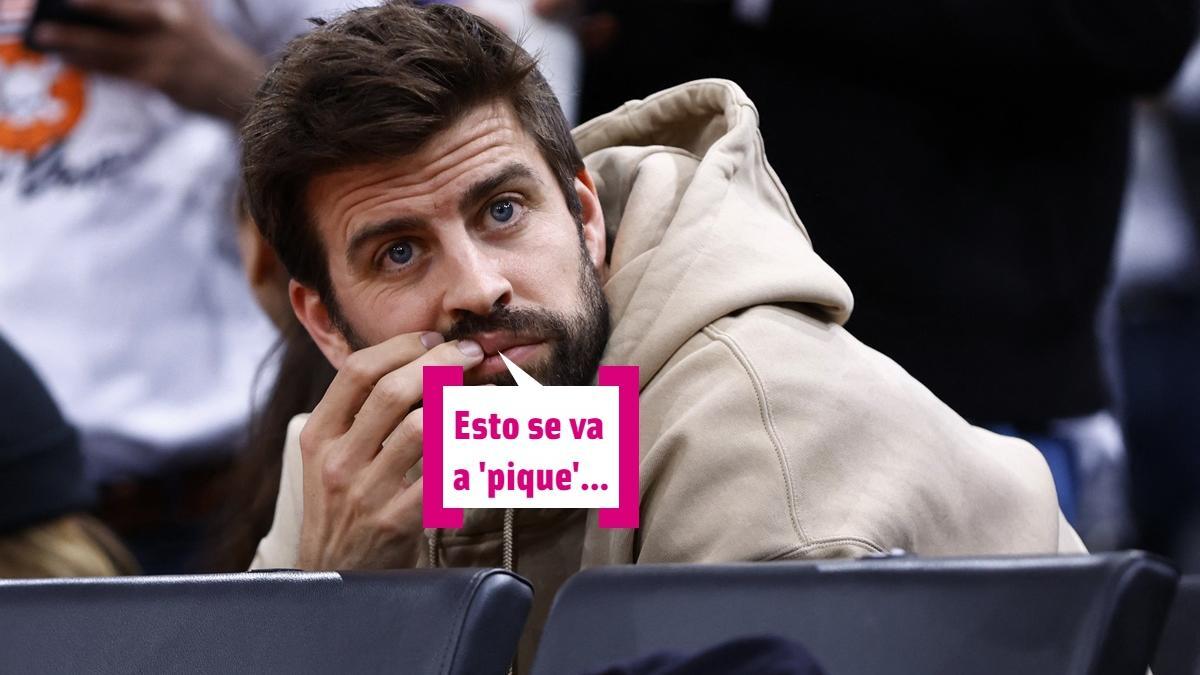 Gerard Piqué, pensativo