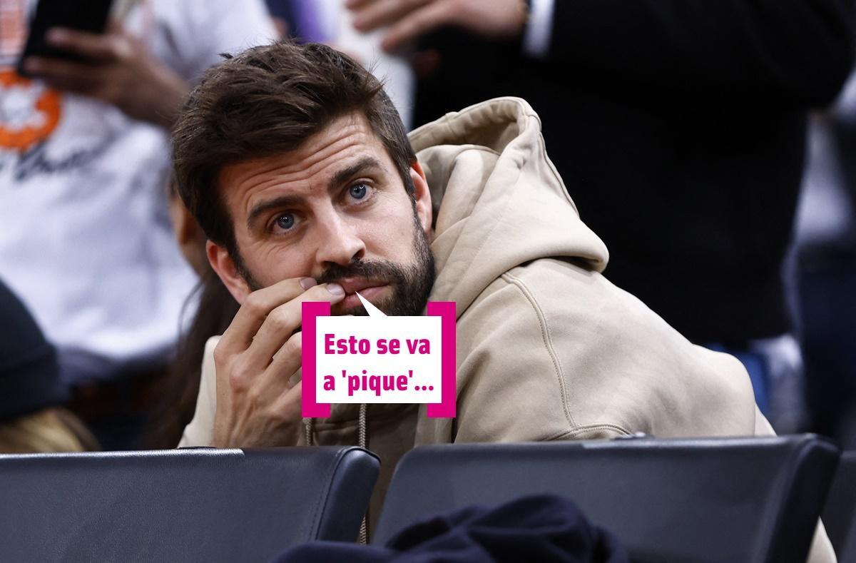 Gerard Piqué, pensativo