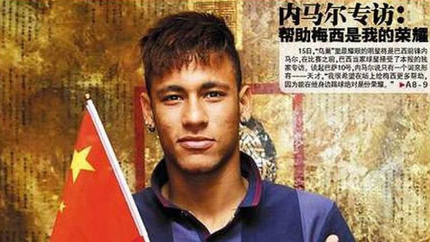 Neymar: &quot;Messi es un genio&quot;