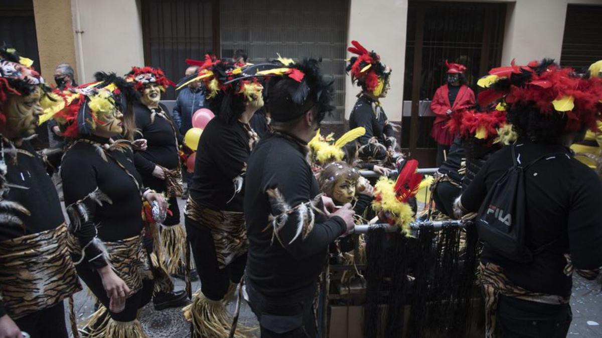 Una de les comparses que van participar en el Carnaval  | MIREIA ARSO