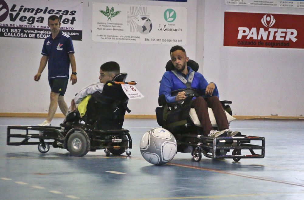 La Selección de Francia de «powerchair» se entrena en Callosa de Segura