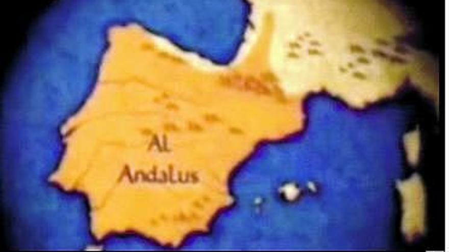 El mapa que incluye el vídeo de amenaza de Al Qaeda.