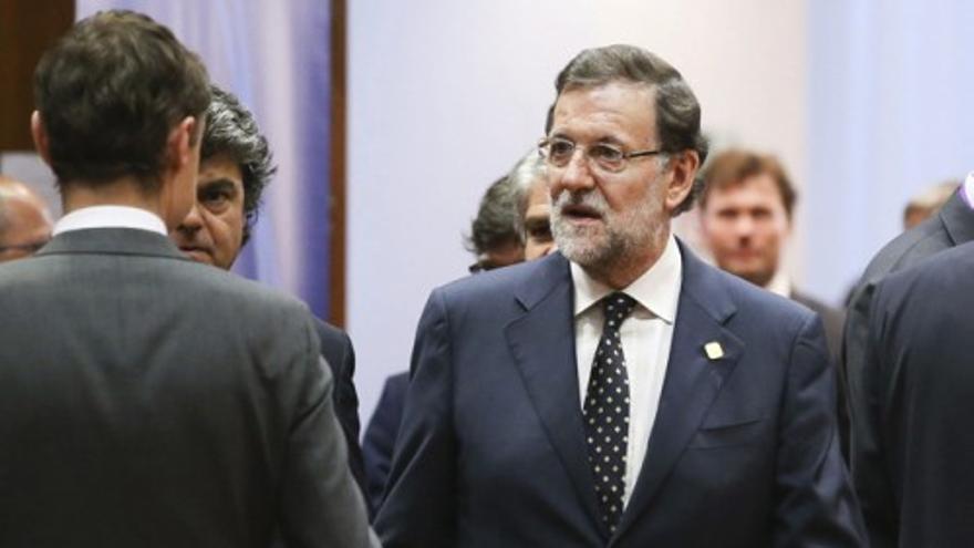 Rajoy afea a Pedro Sánchez el que sus eurodiputados no votaran a Juncker