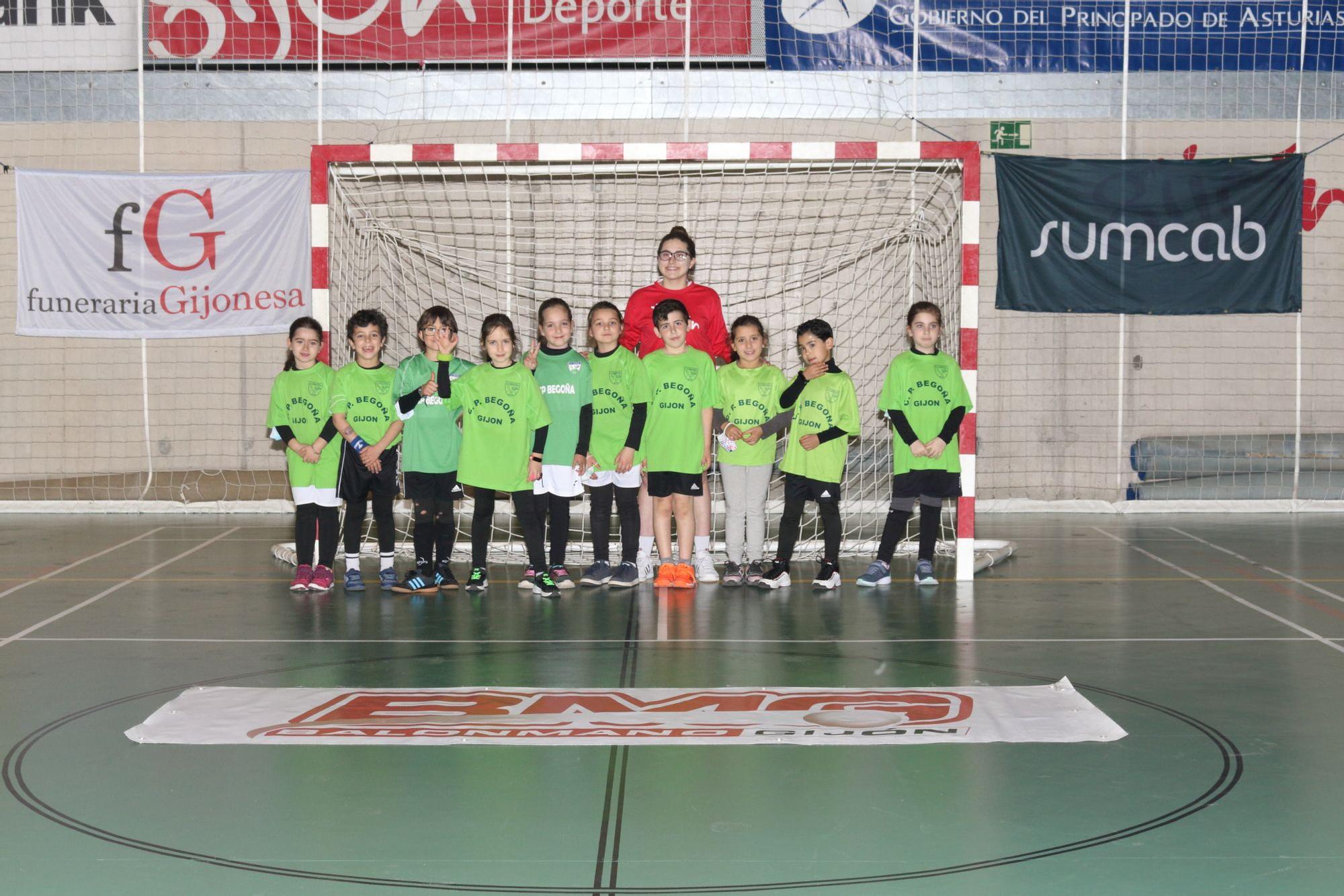 Estos son los equipos del Balonmano Gijón