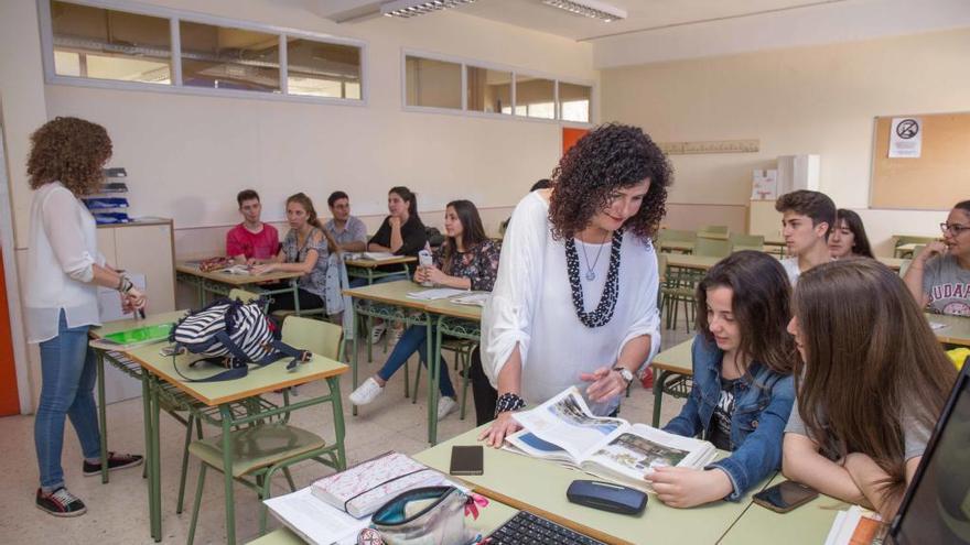 Auxiliares de idiomas en el IES Cavanilles de Alicante