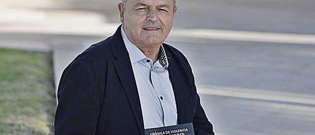 Juan Martín Rodríguez presentó ayer su primer libro.