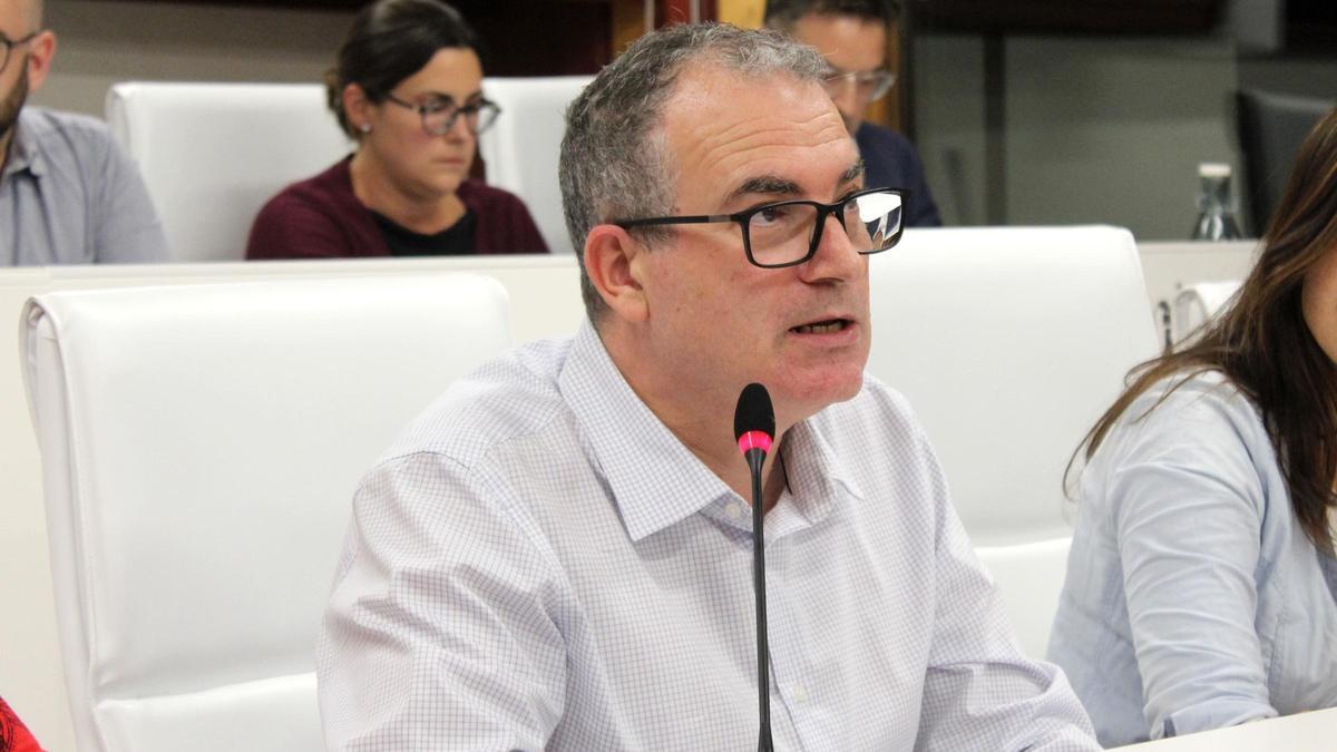 El regido de Compromís per Ontinyent, Gabriel Portero.