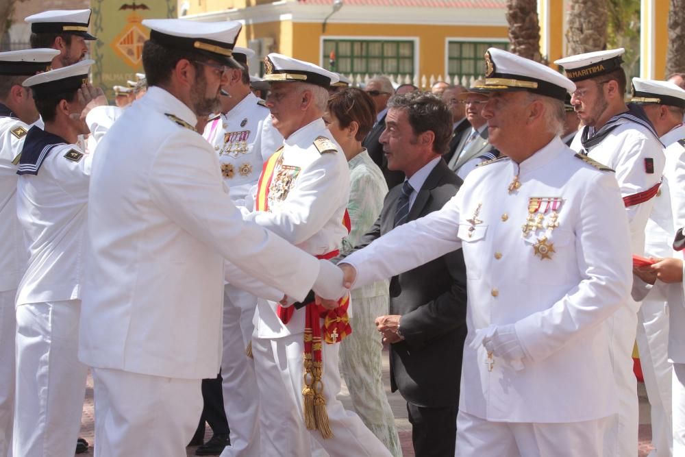 La Armada rinde homenaje a los que dieron su vida por España en el día de la Virgen del Carmen