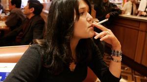 zentauroepp5241640 a student smokes a cigarette in a cafe in paris  tuesday oct200423124421
