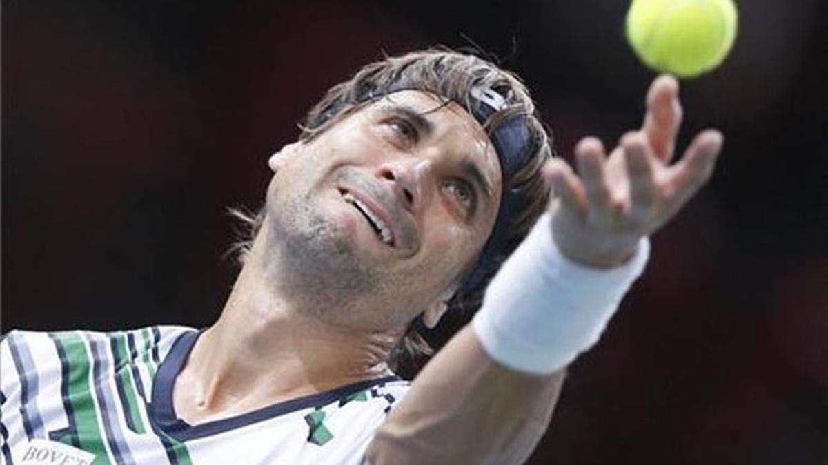 David Ferrer no consiguió su objetivo en París