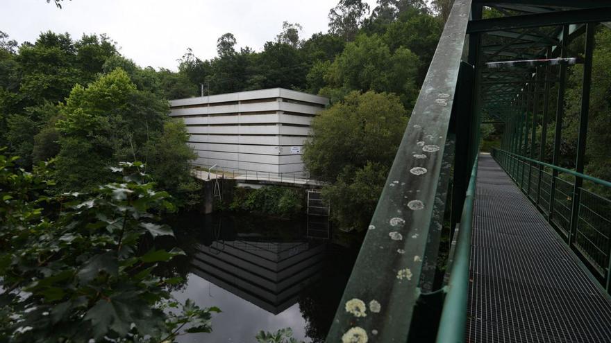 Zona de captación y bombeo del agua en el río Lérez. | Gustavo Santos