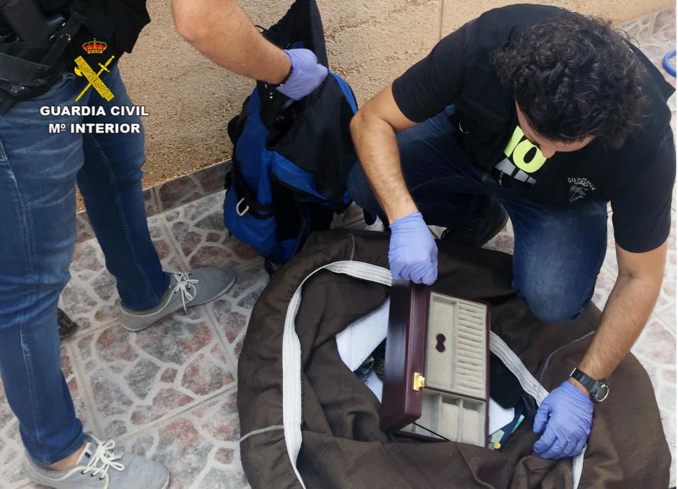 Detienen a una violenta organización criminal ubicada en Orihuela y Cartagena