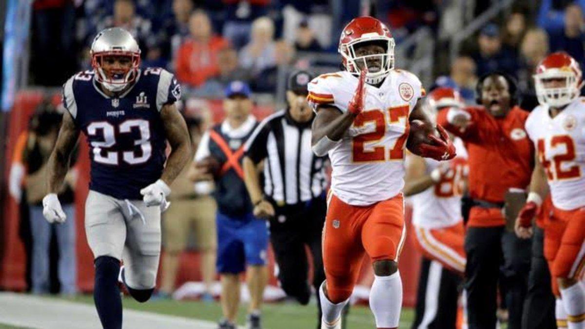 Chiefs y Patriots jugaron la final de la AFC en la temporada del 2018