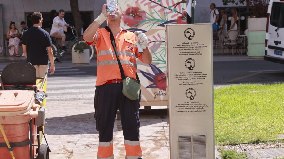 El calor sofocante llega a València