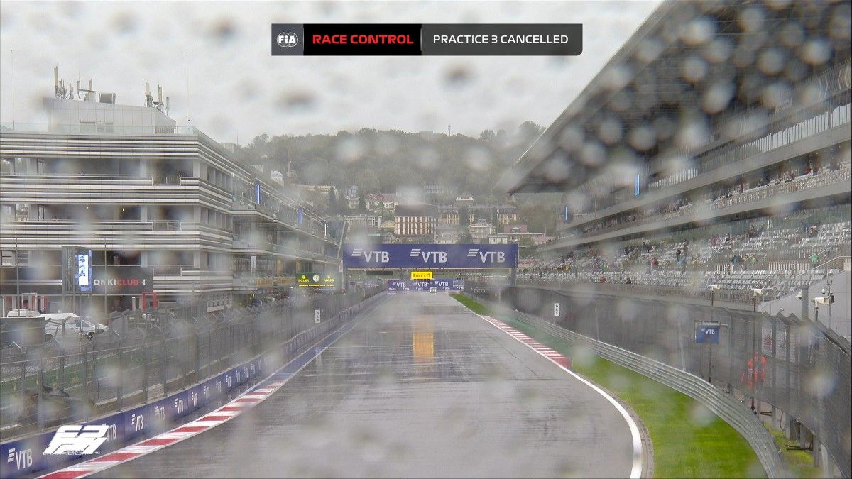 El FP3 del GP de Sochi, cancelado