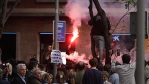 Tensión entre okupas y vecinos en la Bonanova de Barcelona