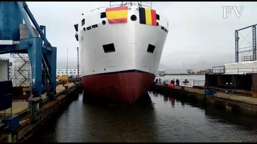 Freire bota el oceanográfico de Bélgica: &quot;Es un éxito&quot;