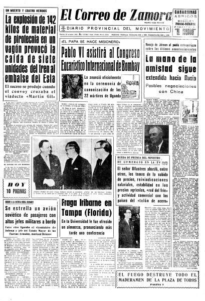 1964: accidente en el Puente Martín Gil