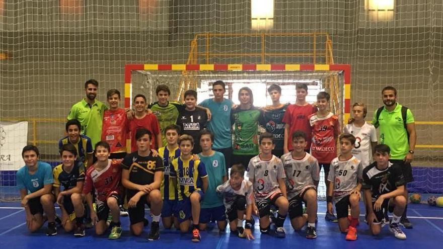 Nuevo reto para los mejores infantiles de balonmano