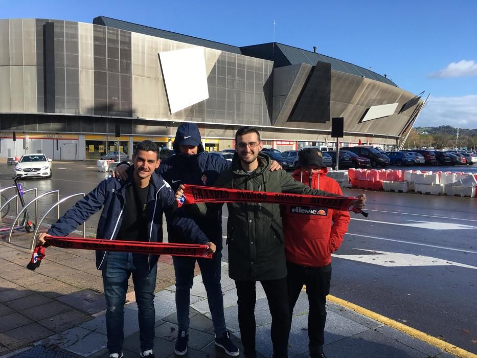 Derbi asturiano:  Así se vive los momentos previos al partido entre Real Oviedo y Sporting