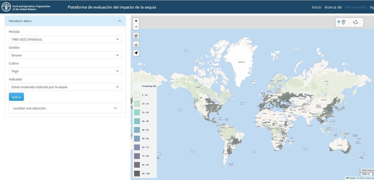 Córdoba lidera una plataforma global para evaluar el impacto de la sequía en los cultivos.