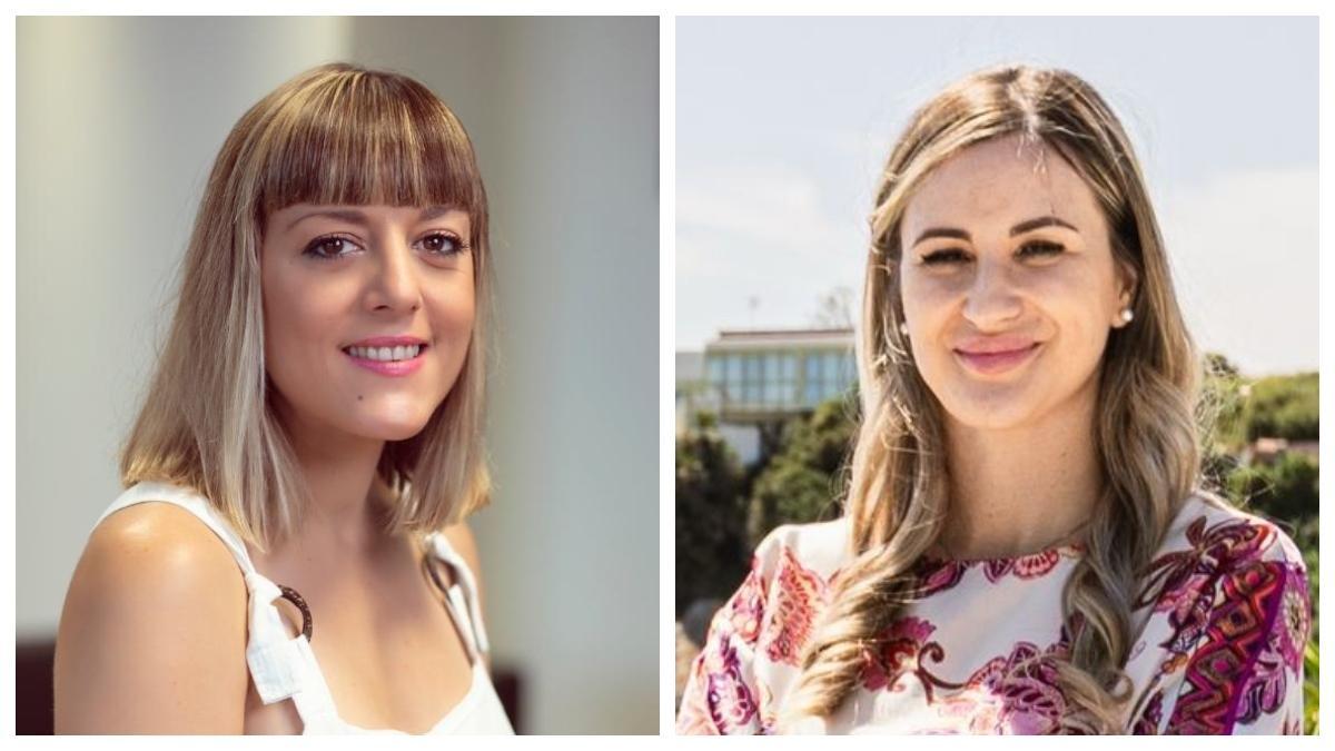 Micaela Bermúdez (PSOE) y Andrea Iliescu (Vox).