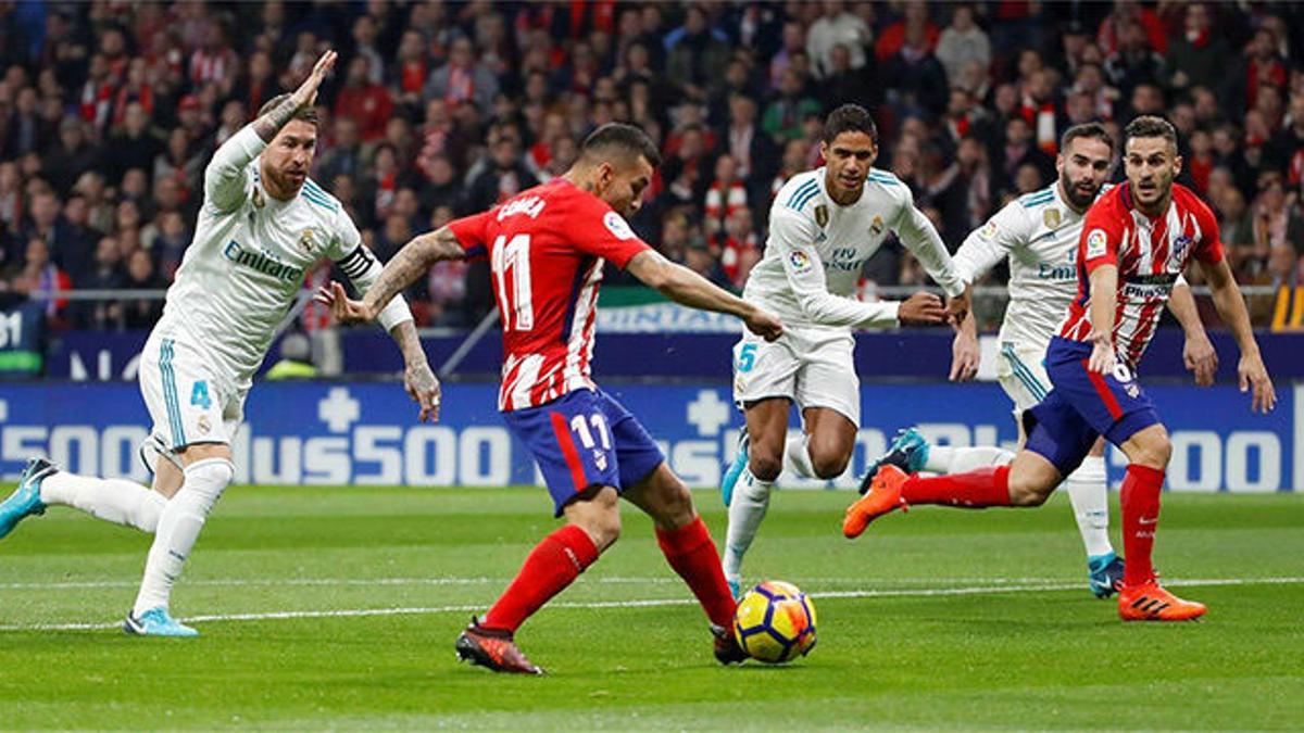 LALIGA | Atlético Madrid - Real Madrid (0-0): Ocasión clarísima de Correa