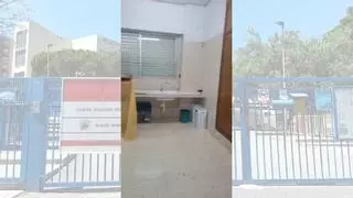 Madres indignadas por el deterioro del CEIP Ausiàs March de Benidorm: “Hasta que no veamos aquí la maquinaria, no nos creemos nada”