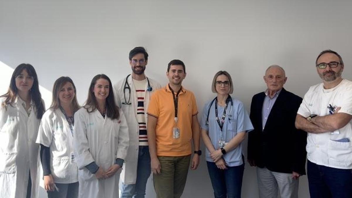 Los científicos del Instituto de Investigación Sanitaria de Aragón protagonistas del hallazgo.