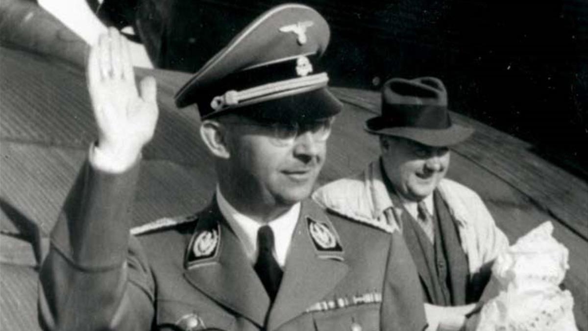 Himmler, en una imagen de 'Las confesiones de Himmler'.