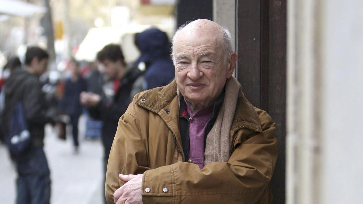 El filósofo francés Edgar Morin, fallecido hoy en París a los 104 años.