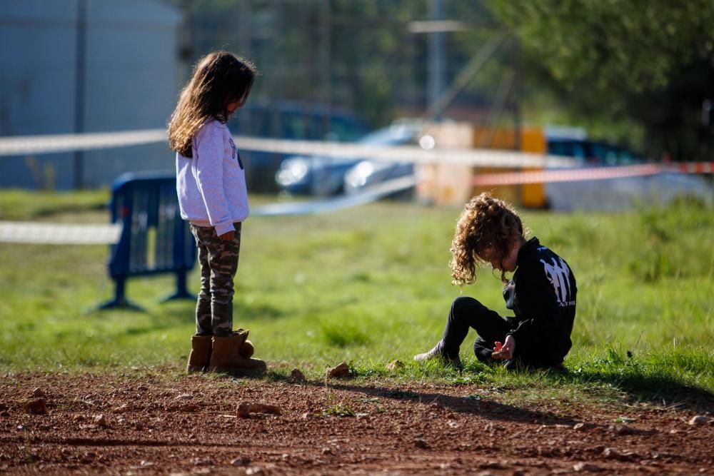 El circuito de cross de Buscastell acogió este sábado la primera prueba de campo a través de la temporada en Ibiza para categorías inferiores