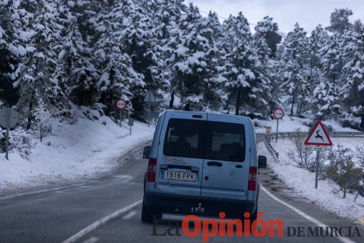 La comarca del Noroeste ofrece una estampa invernal