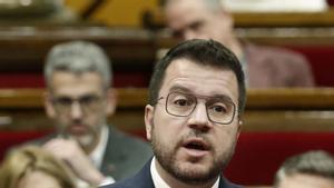 Aragonès relega el referèndum i fia el mandat a l’autogovern