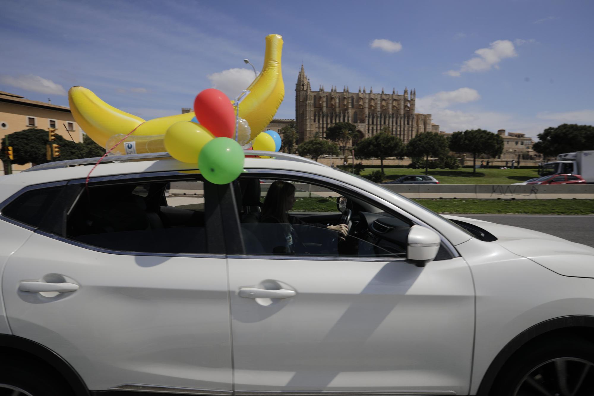 Protesta en Palma para reclamar compensaciones por la insularidad